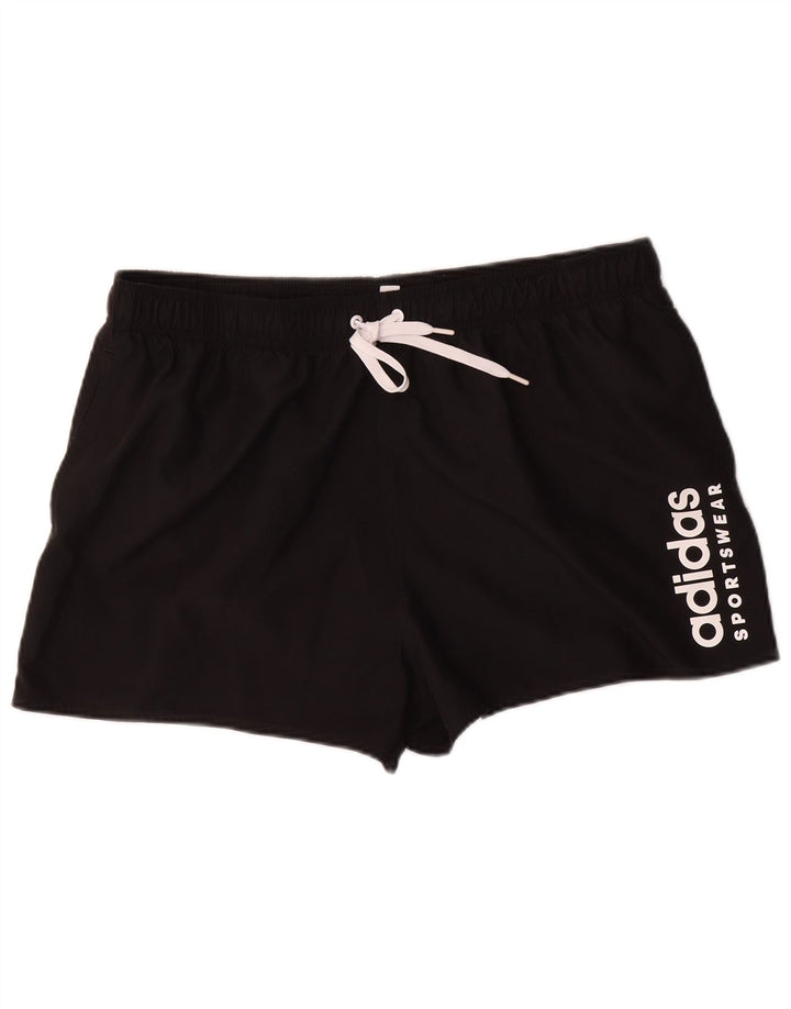 Adidas Short de sport graphique pour homme XL Noir