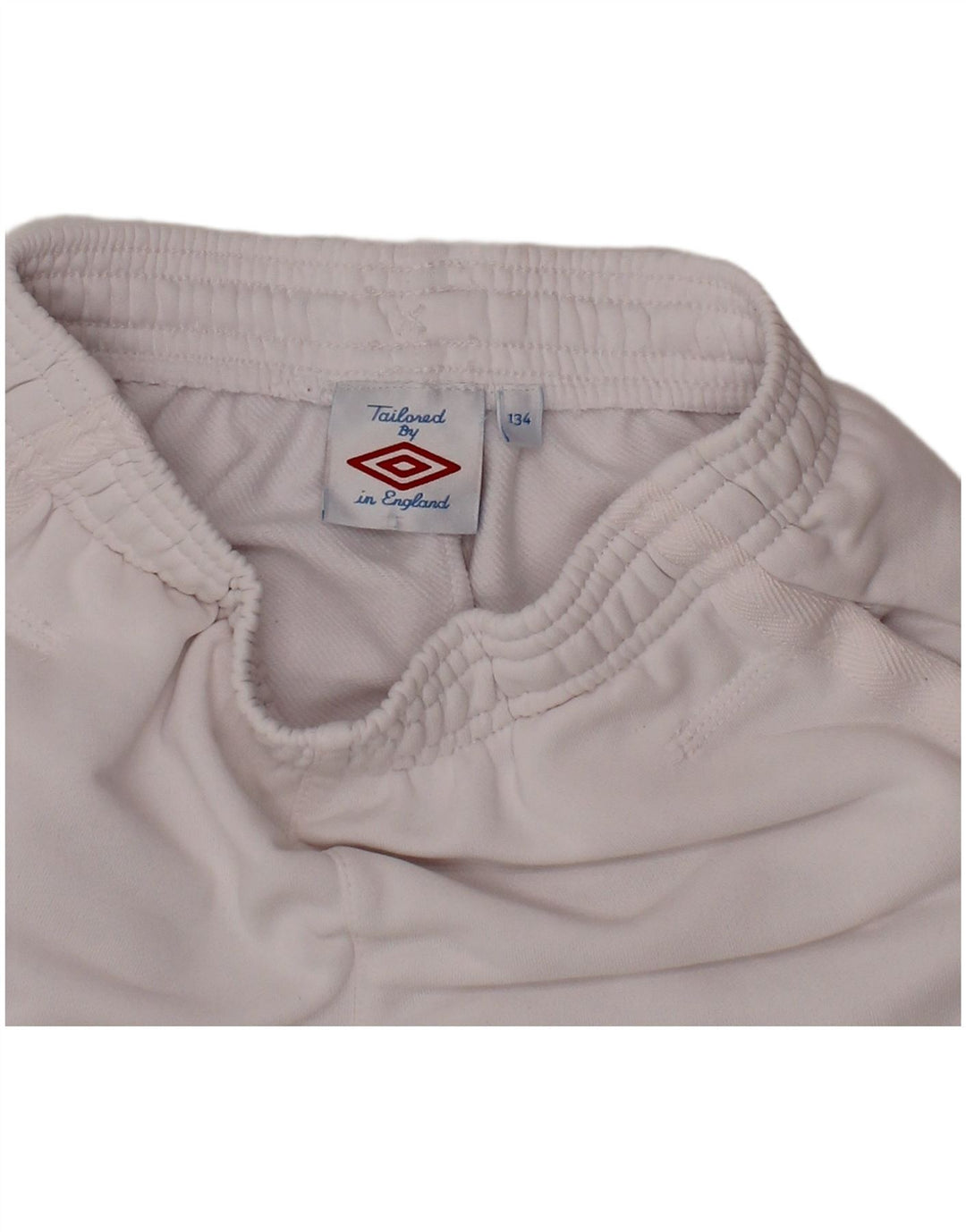 UMBRO Short de Sport Graphique Garçon 8-9 Ans Blanc