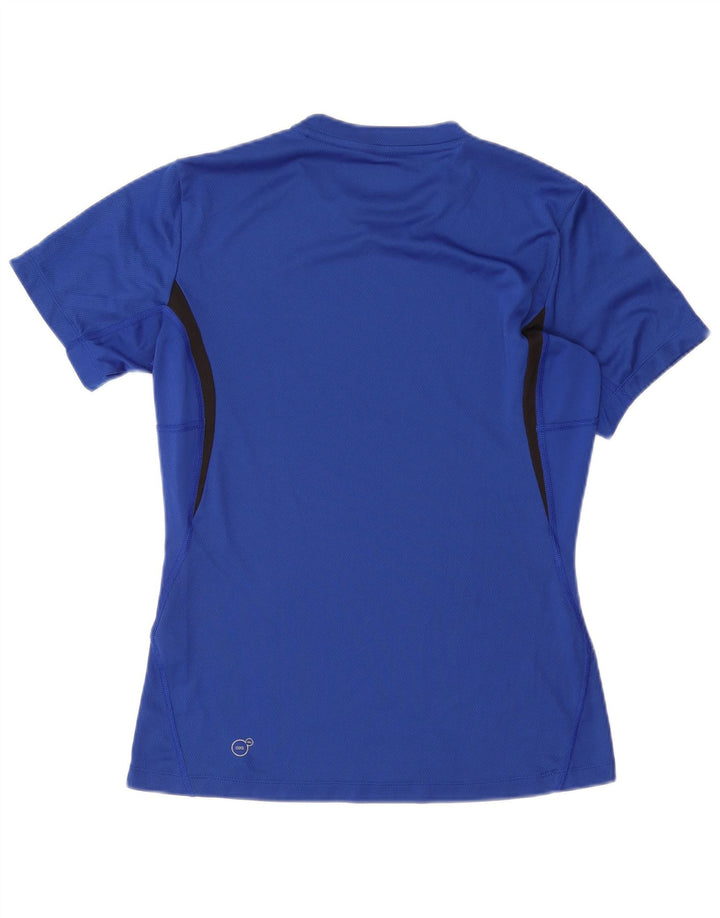 Puma T-Shirt de Running Homme Bleu Moyen Colourblock