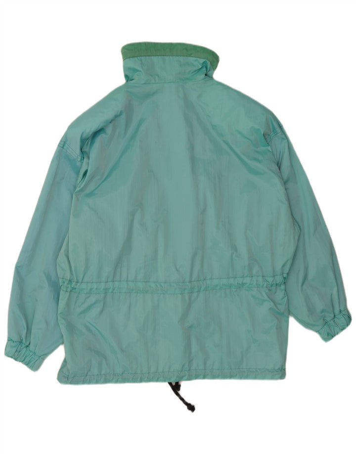 Veste de pluie pull femme vintage UK 20 2XL Bleu