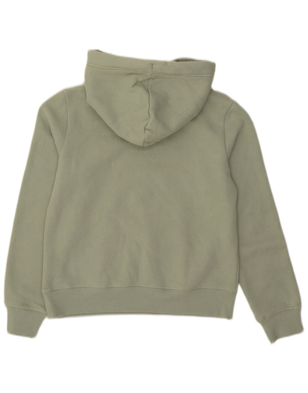 Superdry Pull à capuche pour femme UK 12 en coton vert moyen