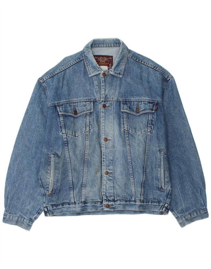 Casucci Veste en jean pour homme UK 42 XL Bleu