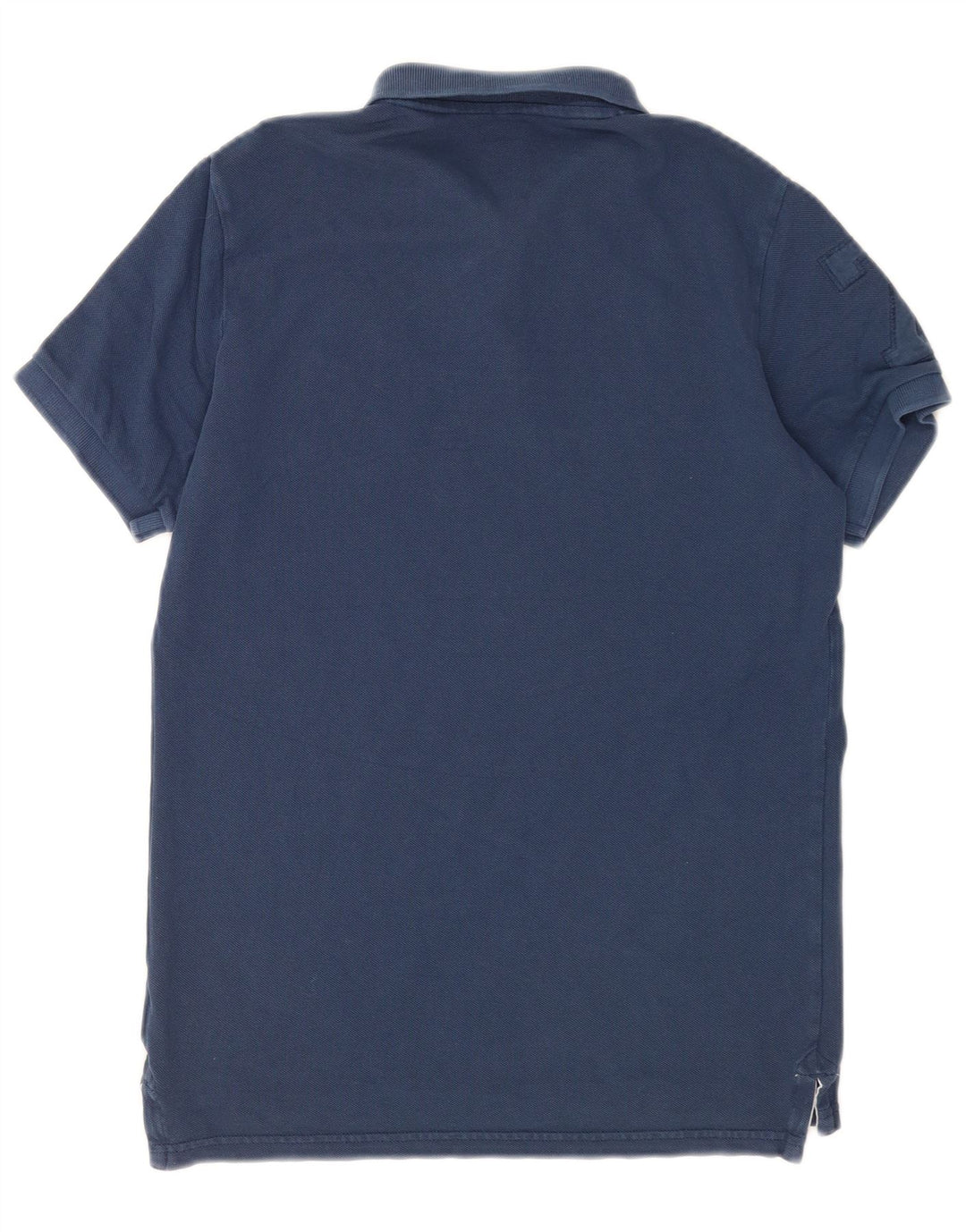 Superdry Polo Homme Bleu Marine Moyen Coton