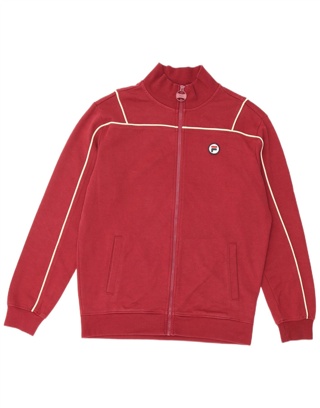 Fila Homme Survêtement Top Veste Petit Rouge Coton