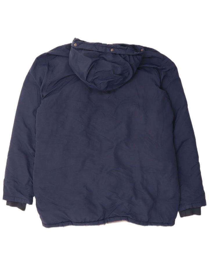 Pickwick Veste matelassée à capuche pour homme UK 42 XL Bleu marine Polyester