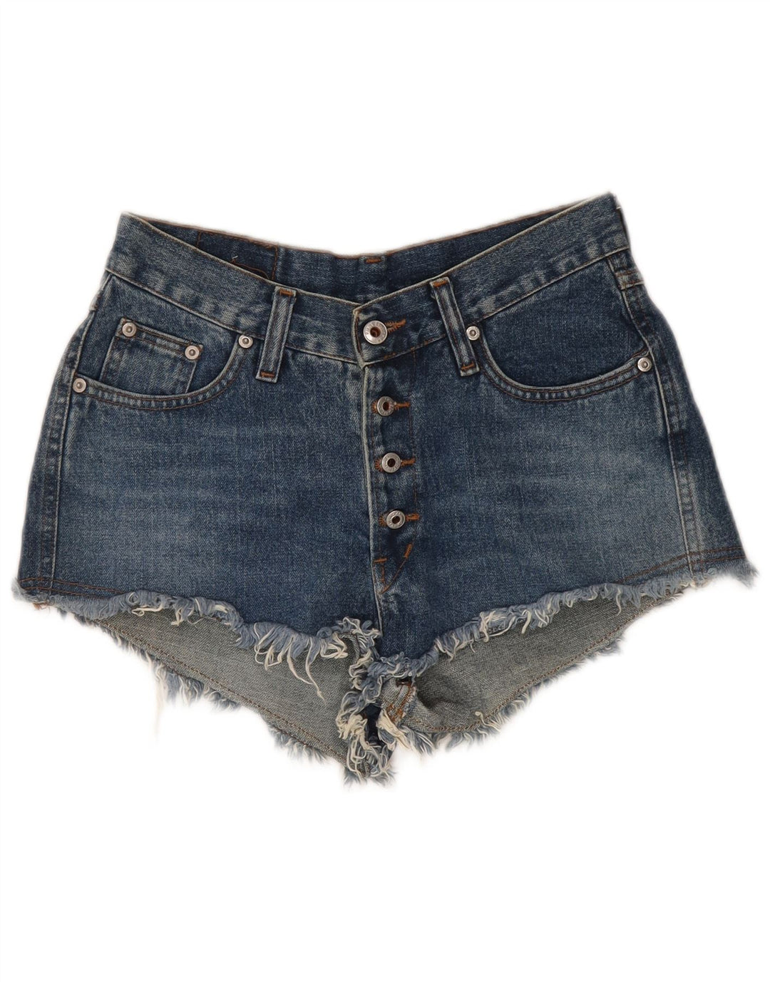 Short En Jean Femme Unlimited W31 Coton Bleu Moyen