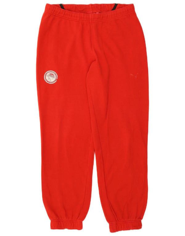Puma Pantalon de survêtement pour homme en coton rouge Taille L