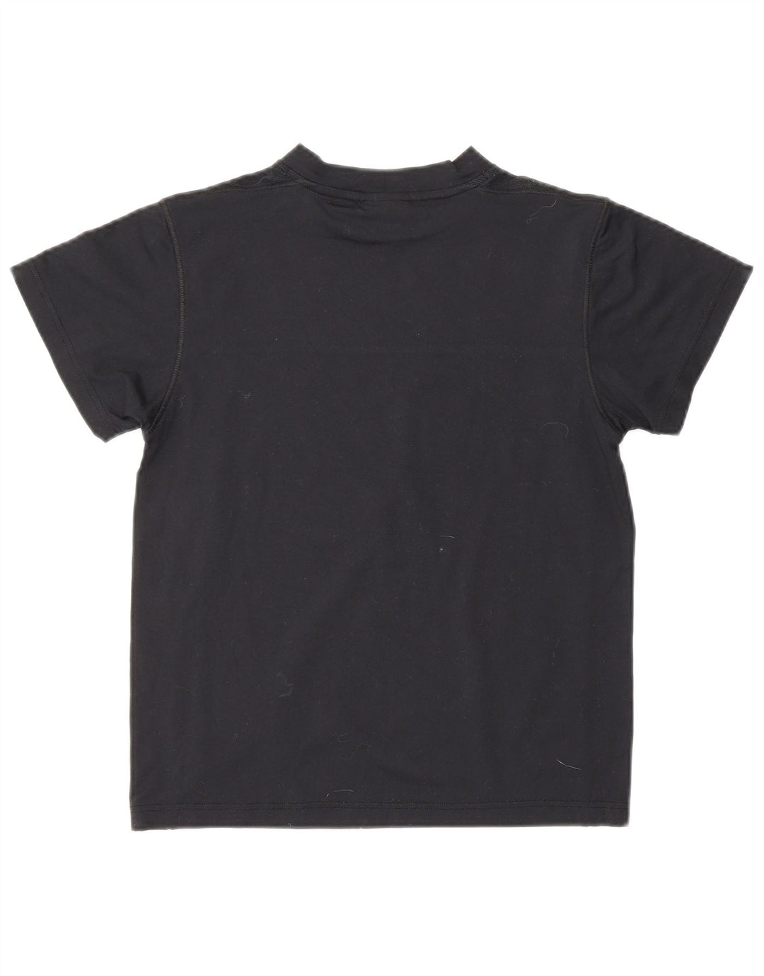 DIADORA T-Shirt Court Femme UK 10 Petit Noir Polyamide