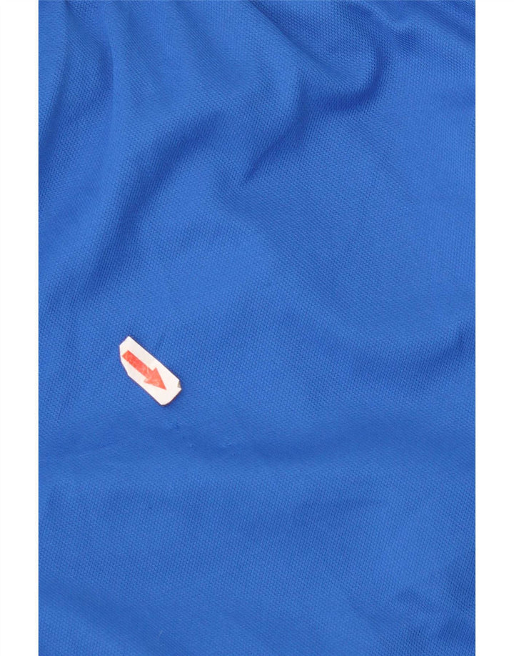 Kappa Short de sport graphique pour hommes, grand bleu, polyester