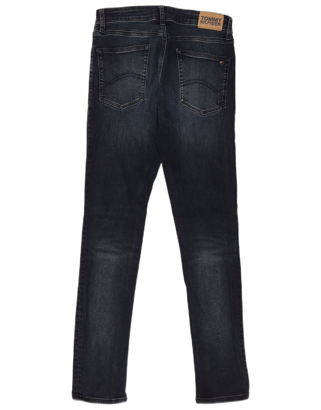 TOMMY HILFIGER Jean skinny garçon 13-14 ans W28 L29 Bleu marine Coton