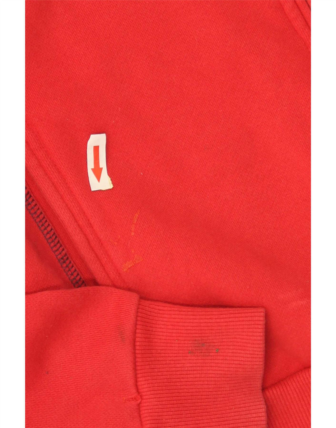 Sergio Tacchini Veste de survêtement pour femme UK 14 Coton rouge moyen