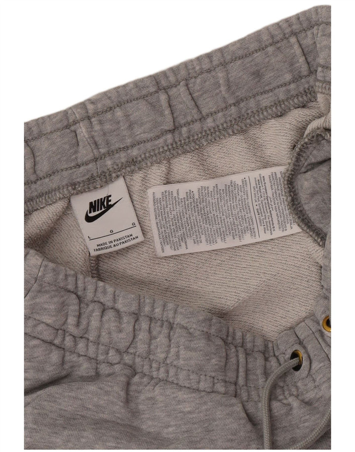 Nike Pantalon de survêtement pour homme en coton gris Taille L