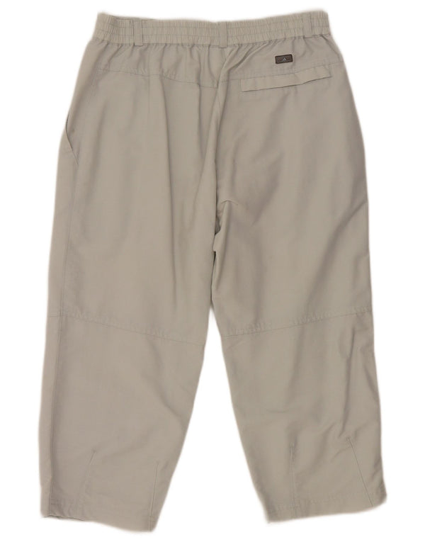 Adidas Pantalon Capri Femme W28 L20 Gris Polyamide