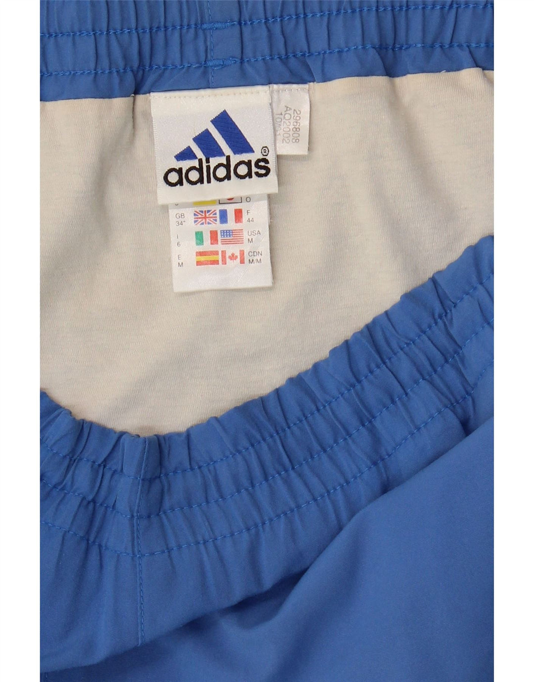 Adidas Short de sport homme bleu moyen polyester