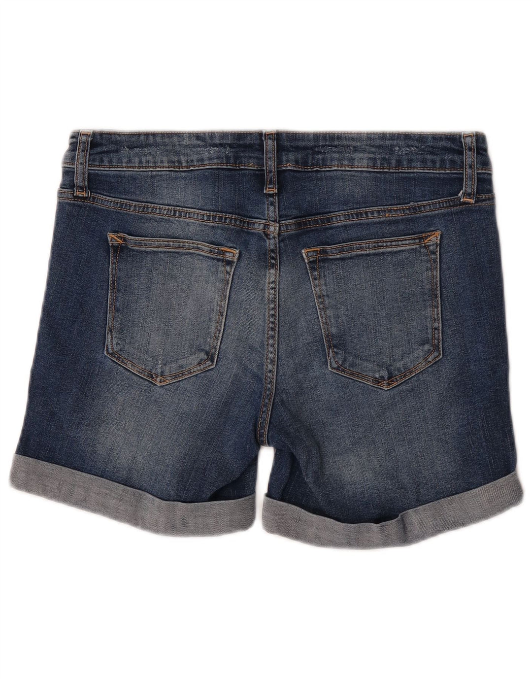 Gap Short en jean pour femme UK 12 Medium W32 Bleu Coton