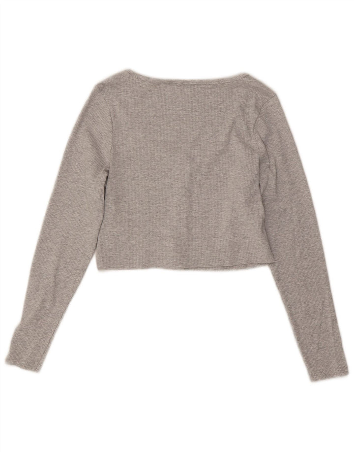 Puma Haut court à manches longues pour femme UK 18 XL Gris