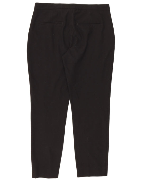 Zara Pantalon de costume slim pour femme EU 38 Small W28 L26 Noir