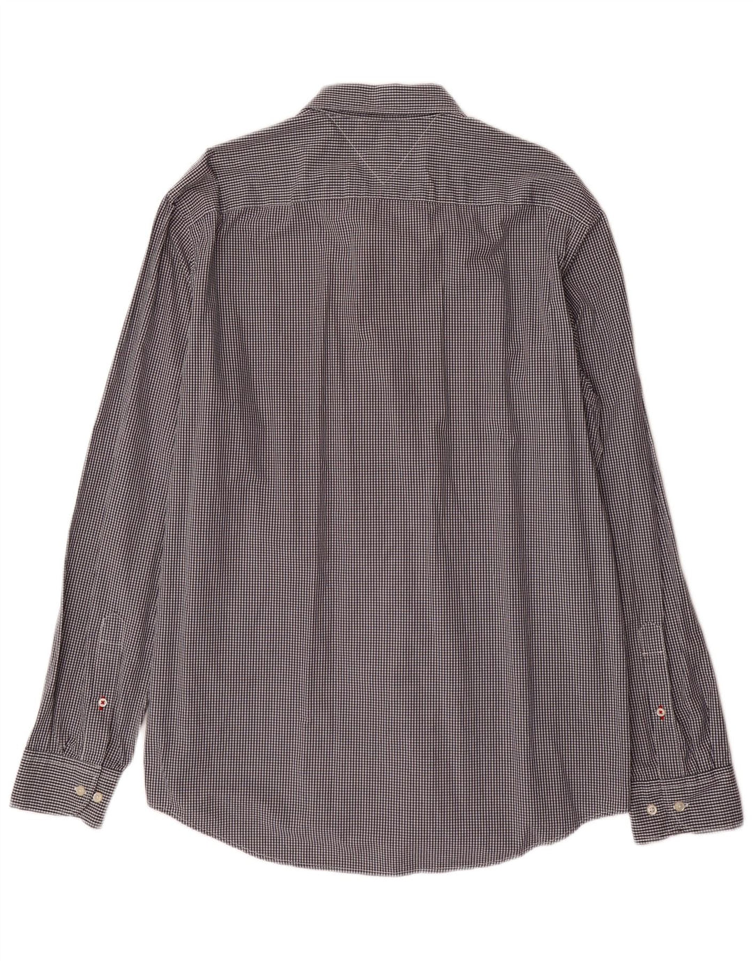 TOMMY HILFIGER Chemise Regular Fit Homme XL Gris Vichy