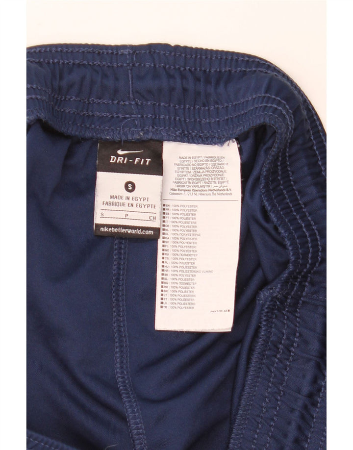 Short de sport Nike Dri Fit pour hommes, petit, bleu marine, en polyester