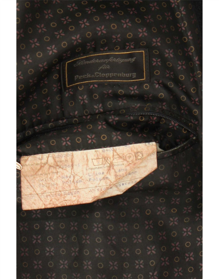 Bugatti Pardessus Homme IT 51 Large Laine Noire