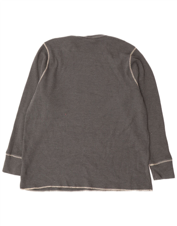 Nike Haut à manches longues pour homme en coton gris 3XL