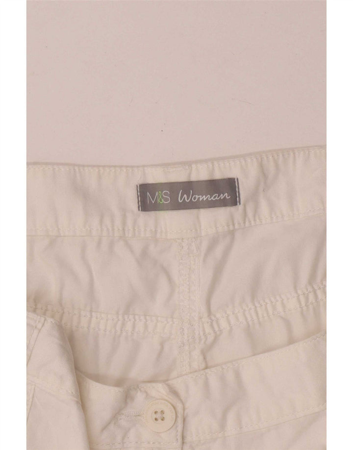 Marks & Spencer Short Femme W44 3XL Blanc