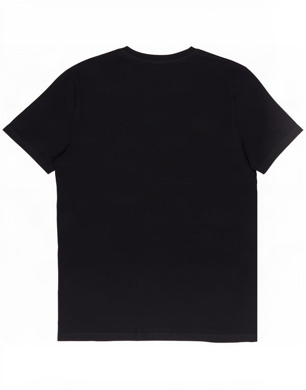 Jack & Jones T-Shirt Graphique Homme Bleu Marine Moyen Coton Colorblock