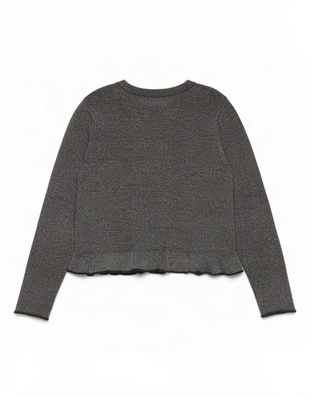 Zara Haut à manches longues pour femme UK 16 Large Gris