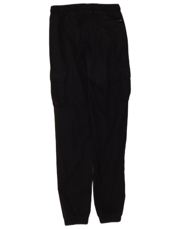 Puma Pantalon Cargo Graphic Joggers Homme Petit W27 L31 Coton Noir