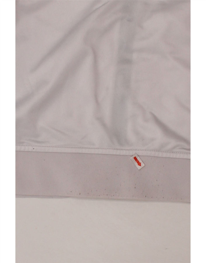 KAPPA Veste de Survêtement Graphique Garçon 13-14 Ans Blanc Colorblock