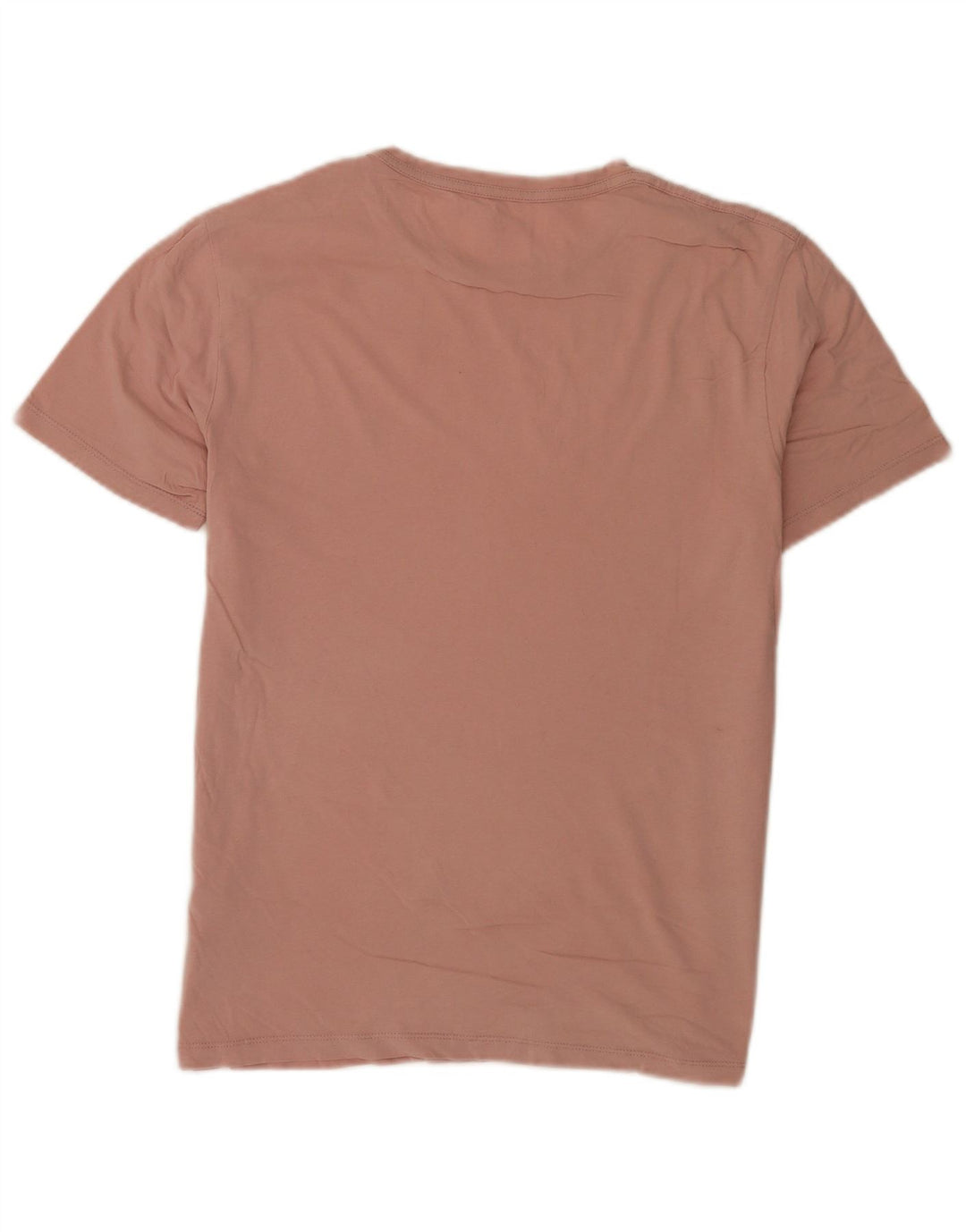 All Saints T-Shirt Regular Fit Homme Rose Moyen Coton