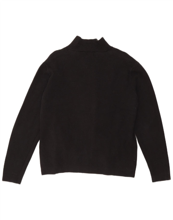 Zara Cardigan Homme Pull Large Noir Coton