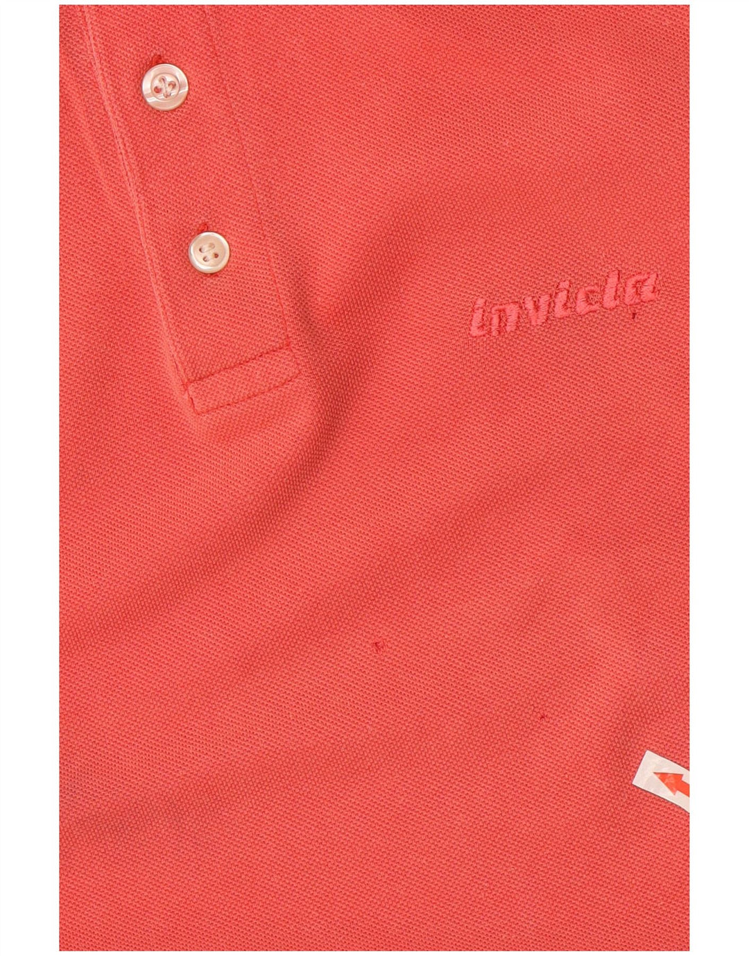 Invicta Polo à manches longues pour homme Grand coton rouge