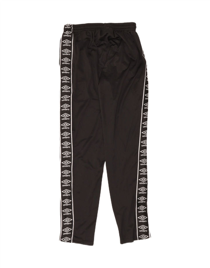 UMBRO Mens Graphic Tracksuit Trousers Medium  Black Polyester