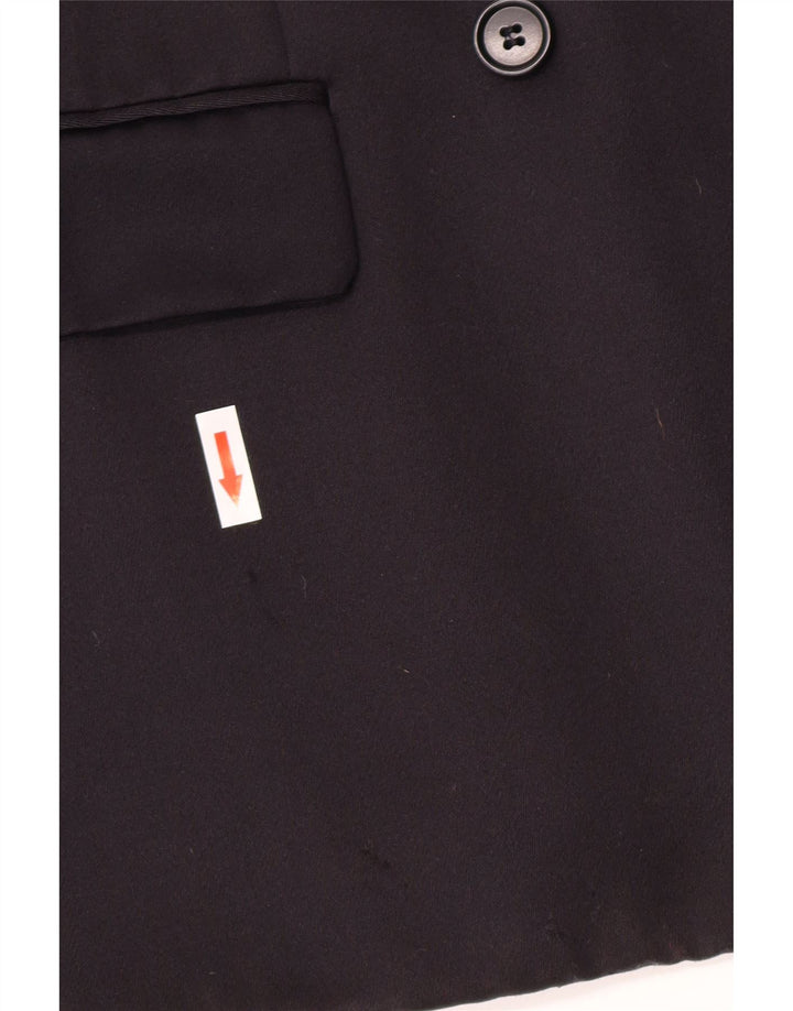 Hugo Boss Veste blazer à double boutonnage pour homme EU 48 Bleu marine moyen