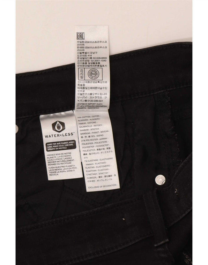 Levi's Jean Droit Classique Femme W32 L30 Coton Noir