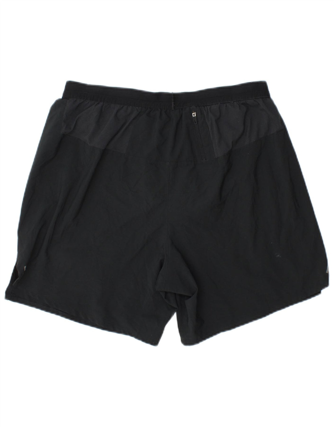 Nike Short de sport Dri Fit pour homme en polyester bleu marine Taille L