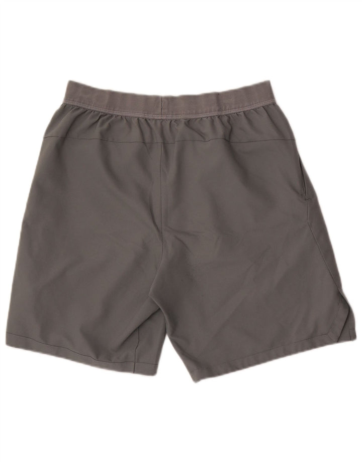 Nike Short de Sport Dri Fit Standard Fit Homme Gris Moyen