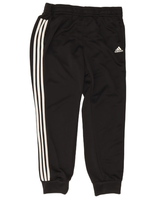 Adidas Pantalon de survêtement pour femme Joggers UK 16/18 Large Noir Polyester