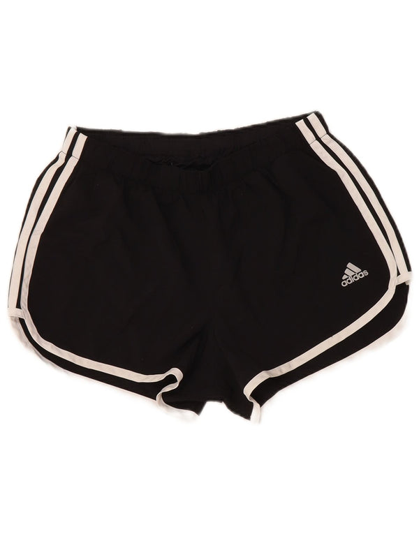 ADIDAS Short de sport Aeroready pour femme UK 6 XS Noir Polyester