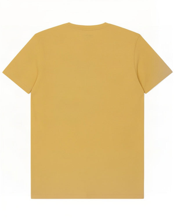 Jack & Jones T-Shirt Graphique Homme Grand Jaune Coton