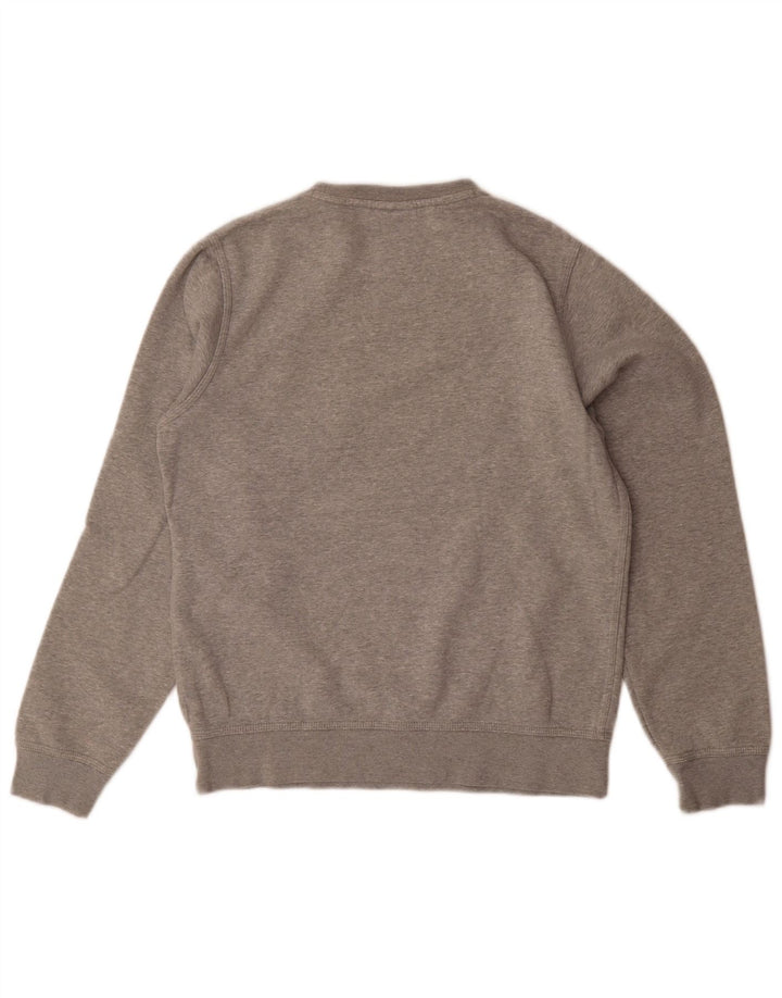 Nike Sweat-shirt pour homme en coton moucheté Gris Taille S