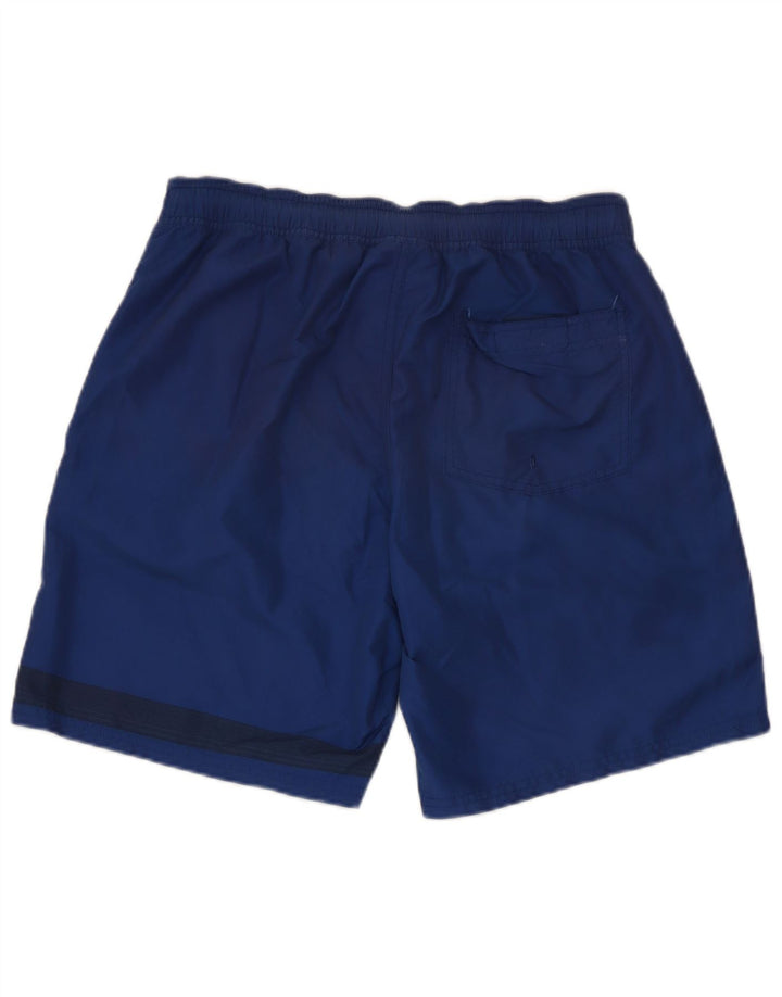 Champion Short de Bain Graphique Homme Petit Bleu Marine Polyester