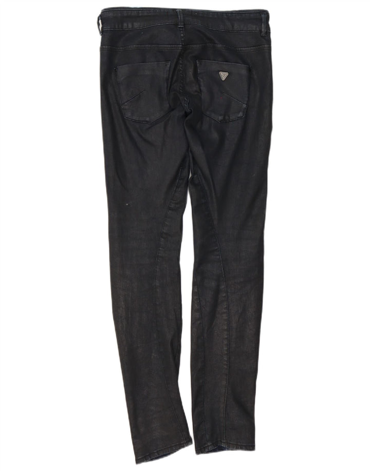 Guess Jean Slim Femme W27 L32 Bleu Marine Coton