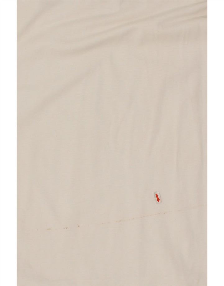 DIADORA Mens Polo Shirt Medium White Vintage Diadora and Second-Hand Diadora from Messina Hembry 