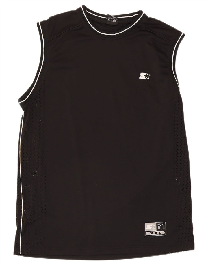 Débardeur Homme Starter Moyen Noir Polyester