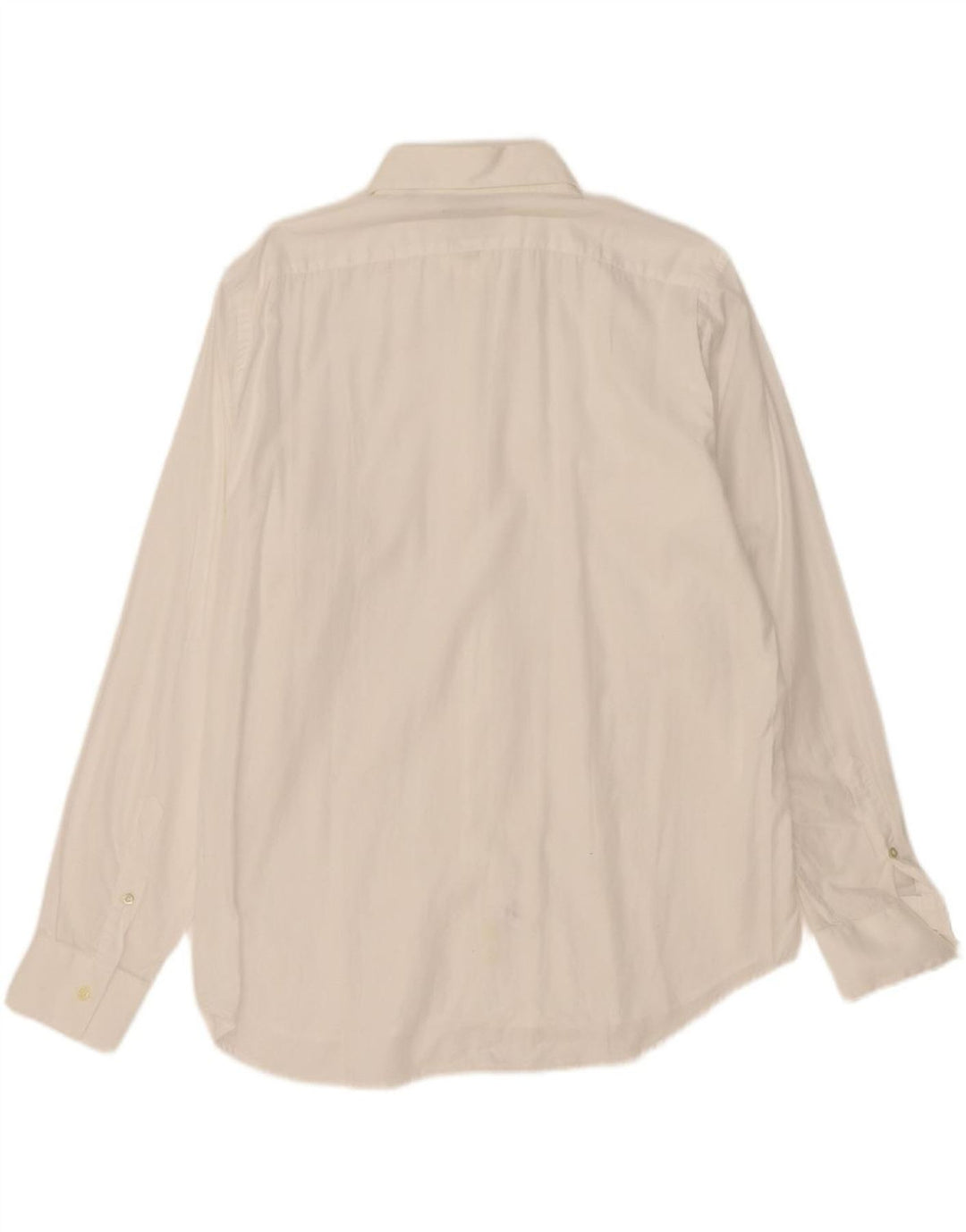 CALVIN KLEIN Mens Shirt Size 17 43 XL White Cotton
