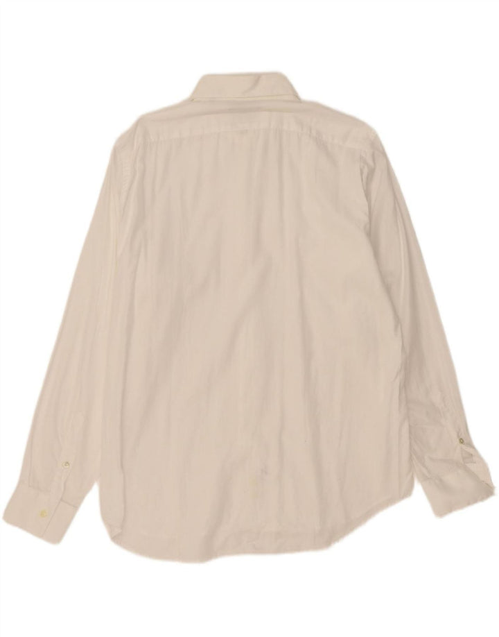CALVIN KLEIN Mens Shirt Size 17 43 XL White Cotton