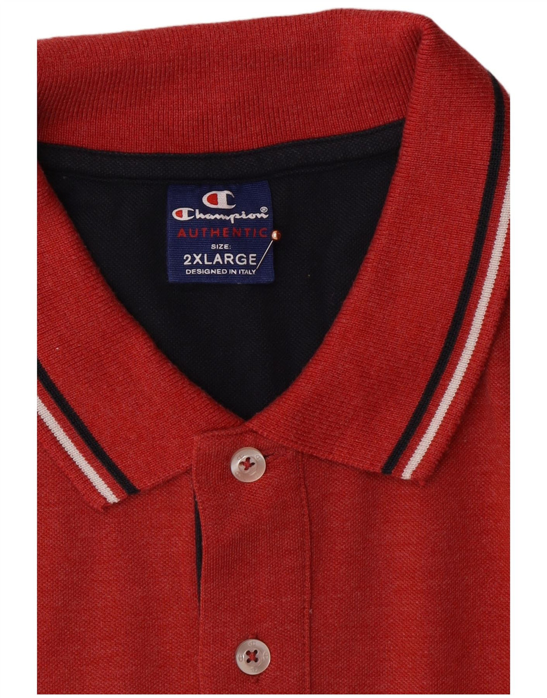 CHAMPION Polo Homme 2XL Rouge
