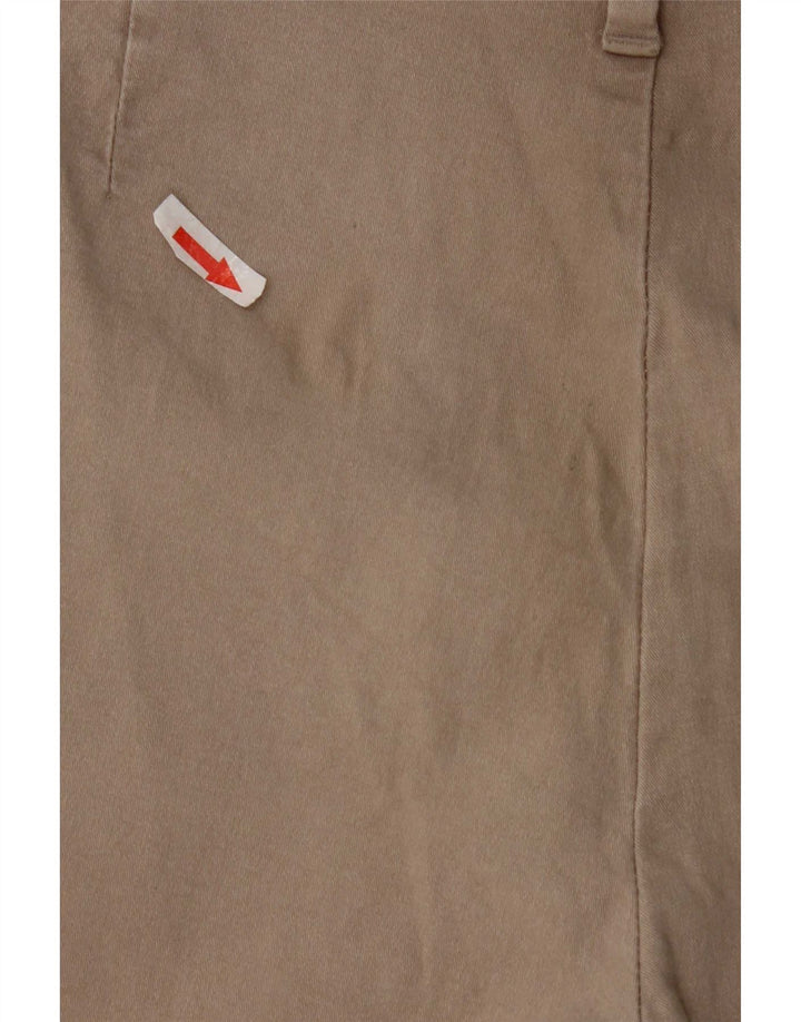 Marks & Spencer Short Chino Homme W32 Gris Moyen Coton